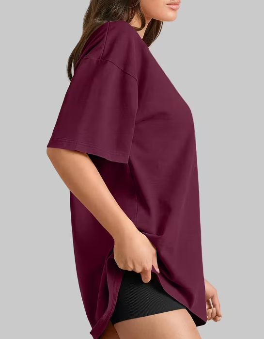 Unisex Solid Color T-Shirt – Short Sleeve Comfortable Everyday Basic Tee