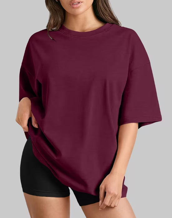 Unisex Solid Color T-Shirt – Short Sleeve Comfortable Everyday Basic Tee